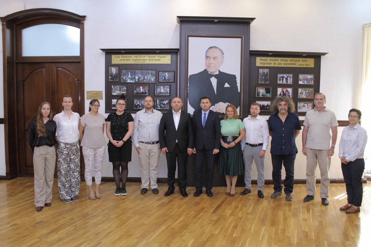 ADAU-nun rektoru MATE Universitetinin nümayəndələri ilə görüşdü - FOTOLAR